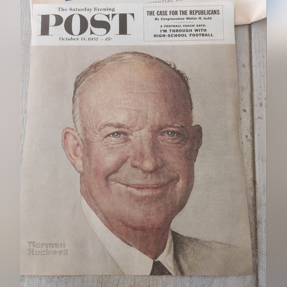 Dwight D. Eisenhower Library Memorabilia Vintage Estate Politics